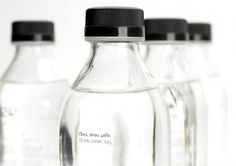 A24+ Silence Water | Bloggokin.it #packaging #label #simple #glass #minimal #minimalist