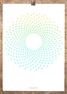 accept and proceed • Flora's Dial Green • £95.00 #print #poster #illustration
