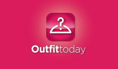 Outfit Today iPhone App by VOLTAGE : Digital Advertising & Design #logomark #icon #button #app #logo