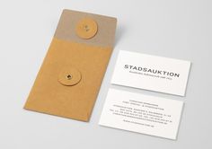 Stadsauktion by BrittonBritton | The Design Ark #stadsauktion #stationary #by #identity #brittonbritton #cards