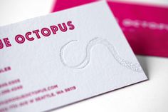 ty mattson rogue octopus letterpress 900 03 #cards #identity #letterpress #business