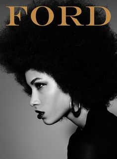 tumblr_lysrezLFJN1r5k911o1_500.jpg (500×684) #woman #american #african #cover #hair #afro #fashion #magazine