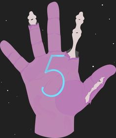 ANONYMOUS MAG x Form Fifty Five #inspiration #form #fifty #sign #language #graphic #bone #header #ghouls #illustration #five #hands #zombie #typography