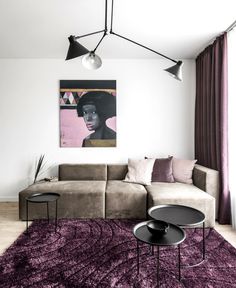 Small Studio Apartment With Feminine Design - InteriorZine #decor #interior #home