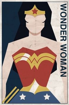 Vintage Style Comic Character Posters | Paper Crave #wonder #woman #vintage #poster