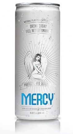 Mercy_drink_Gearpatrol.jpg (325×591) #cure #packaging #drink #angel #hangover