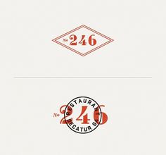 Graphic-ExchanGE - a selection of graphic projects #numbers #logo #restaurant