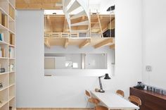 Case House11 #interior #design #decor #desk #deco #stairs #decoration