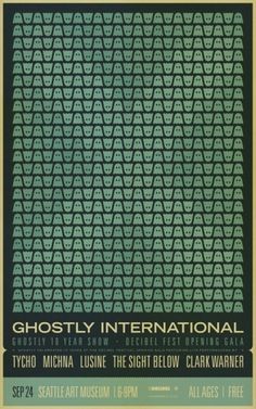 ISO50 Scott Hansen Ghostly Print #international #tycho #print #design #ghostly #de #hansen #iso50 #scott