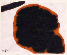 Robert Motherwell (Aberdeen 1915-1991 Cape Cod) "Most painting in the European tradition was painting the mask. Modern art rejected all that