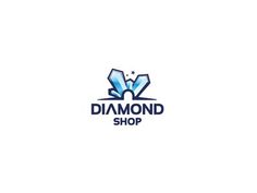 Dribbble - Diamond Shop by Andrius #logo #diamond #shop #branding