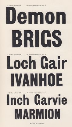 All sizes | Sans Serif No.5 60 96 | Flickr Photo Sharing! #type #vintage #poster #b&w