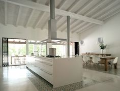 Old Stone House in Spanish Countryside - #kitchen, kitchen ideas, kitchen design, #furniture