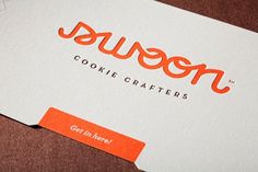 design work life » cataloging inspiration daily #logo #swoon #cookie