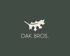 Oak Bros. by LumaVine #logo #branding