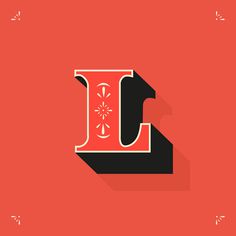 L - Heymikel #lettering #typographie #letters #heymikel