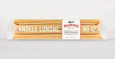Rummo designed by Irving #packaging #logo #pasta #identity
