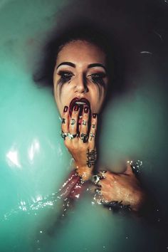 Glamour and Dark Beauty Portrait Photography by Haris Nukem