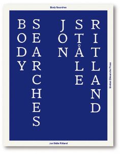 Body Searches | Jon Stale Ritland #cover #blue #jon #body