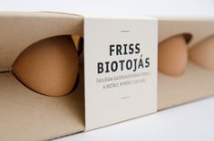 Egg box by Otília Erdélyi #packaging