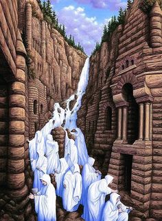 Optical Illusion Paintings by Rob Gonsalves #rob #optical #illusion #paintings #gonsalves