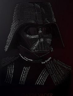 Typo Vader on yay!everyday #illustration #typo