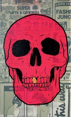Daily Newsletter #type #illustration #poster #skull