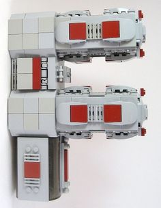 LEGO Alphabet Spaceships — Designaside.com #alphabet #lego