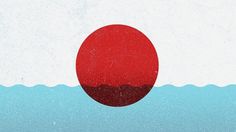 Editorial Illustrations - Jon Ashcroft Design & Illustration #ashcroft #water #flag #jon #flood #japan #tsunami