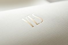 YES - Jewelry brand #yes #golden #gold #jewerly #typography