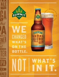 Summit Brewing #beer #poster
