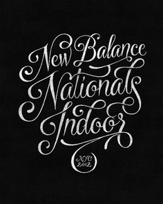 Beautiful Type #lettered #hand #balance #curvy #typography