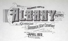 BibliOdyssey: Sanborn Fire Insurance Map Typography #lettering #ink #drawing #hand #typography