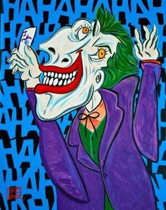 Joker Pablo Picasso Inspired Art #joker