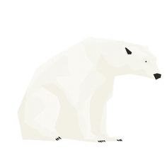 Mr Polar Bear - Hadrien Degay Delpeuch #polar #vector #illustration #gif #bear #animal