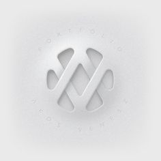 AV logo on the Behance Network #logo #design #graphic #texture