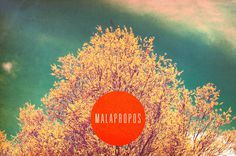 All sizes | Malapropos | Flickr Photo Sharing! #tree #sky #design #vintage #circle #typography