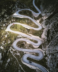 #instaroads: Stunning Drone Photos of Roads by Fabian Frost