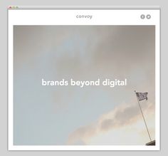 Convoy Interactive #website #layout #design #web