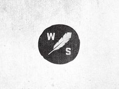 Logo Design: Feathers | Abduzeedo | Graphic Design Inspiration and Photoshop Tutorials #stamp #west #letterpress #feather #black #south