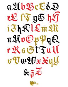 alphabet #calligraphy #font #typography