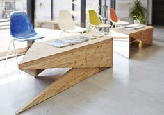 Salon de Coiffure – Slundre / BHIS | AA13 – blog – Inspiration – Design – Architecture – Photographie – Art #table