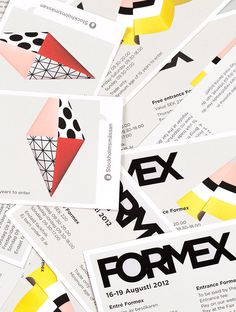 BVD – Formex #fair #pattern #formex #ticket