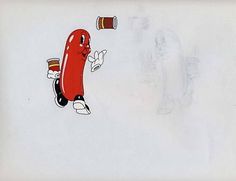 All sizes | Old Vintage VanCamps Beans Commercial Animation Cel | Flickr - Photo Sharing! #logo #illustration #retro #vintage