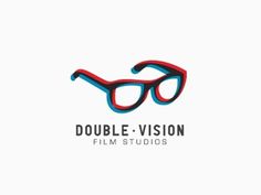 Dribbble - Double Vision by Benjamin Garner #logo #identity #glasses #vision