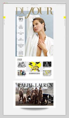 Websites #design #website #fashion #layout #web #magazine