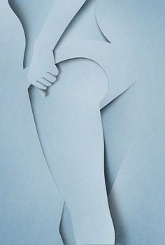 Eiko Ojala » Naked #naked #paper art #paper cut