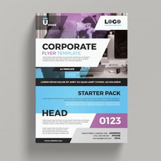 Corporate business flyer Free Psd. See more inspiration related to Brochure, Flyer, Poster, Mockup, Business, Abstract, Cover, Book, Template, Magazine, Layout, Leaflet, Presentation, Stationery, Corporate, Mock up, Creative, Company, Booklet, Report, Document, Print and Page on Freepik.