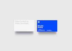 Dale Fortin® #design #minimalism #simple #buenos #stationery #blue #helvetica #aires