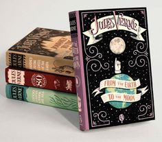 Jules Verne Series #illustration #books #illustrat